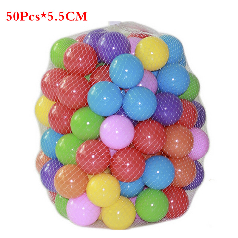 Ozean Ball Pool Pit Spielhaus Tragbare Faltbare Zelt Indoor Outdoor Pädagogisches Bunte Spielzeug Für Kinder Kinder Baby: 50PCS  5.5CM