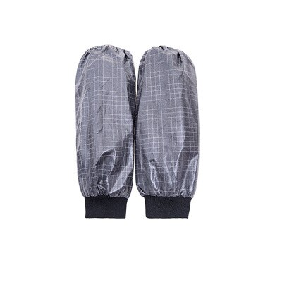 KitchenAce Dacron Waterproof Oilproof Kitchen Household Housekeeping Oversleeve Elastic Cuff Sleeve Cover Arm Protector: Red