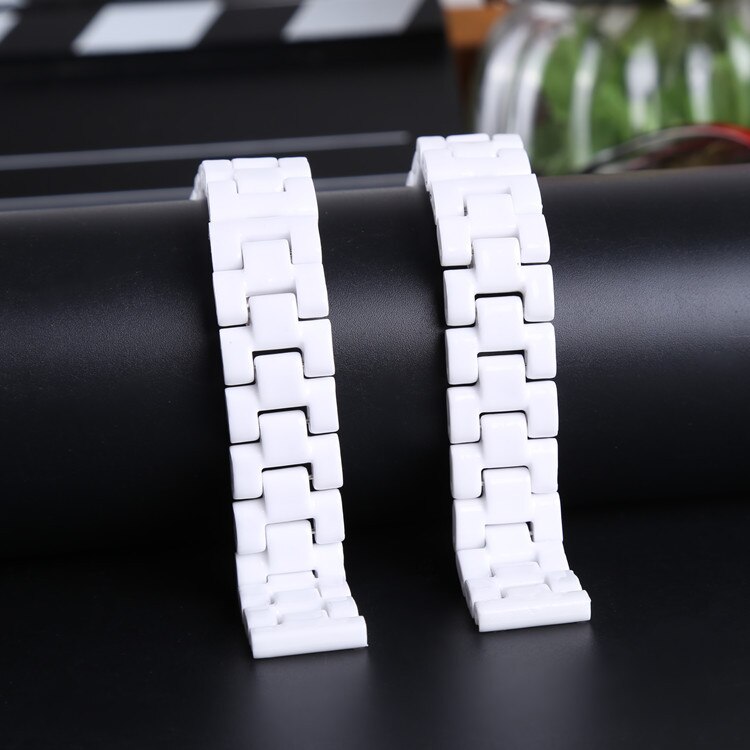Women Ceramic Watch strap 14mm 16mm 18mm Watchband... Grandado