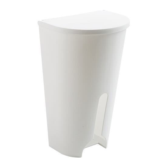 Kitchen Home Garbage Bags Storage Rack Cupboard Storage Box Organizer Case Bathroom Container Garbage Bags Storage Holder: white