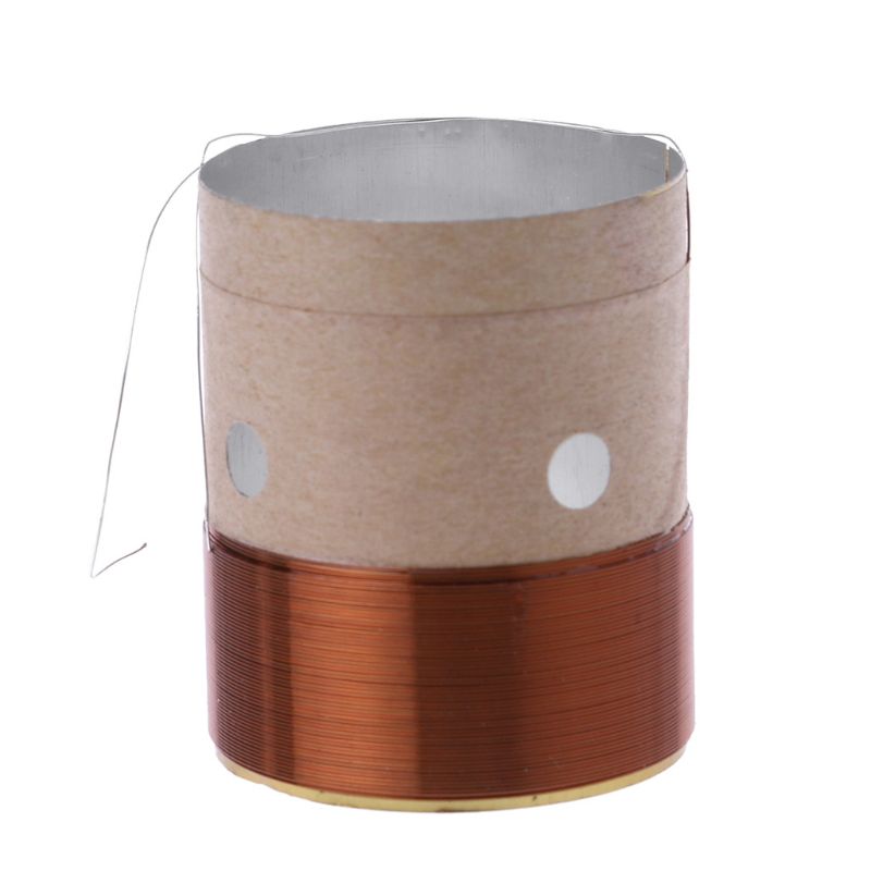 Goccia all&#39;ingrosso 25.5mm 8 Ohm nucleo tondo filo di ottone Woofer Voice Coil alluminio per riparazione altoparlanti