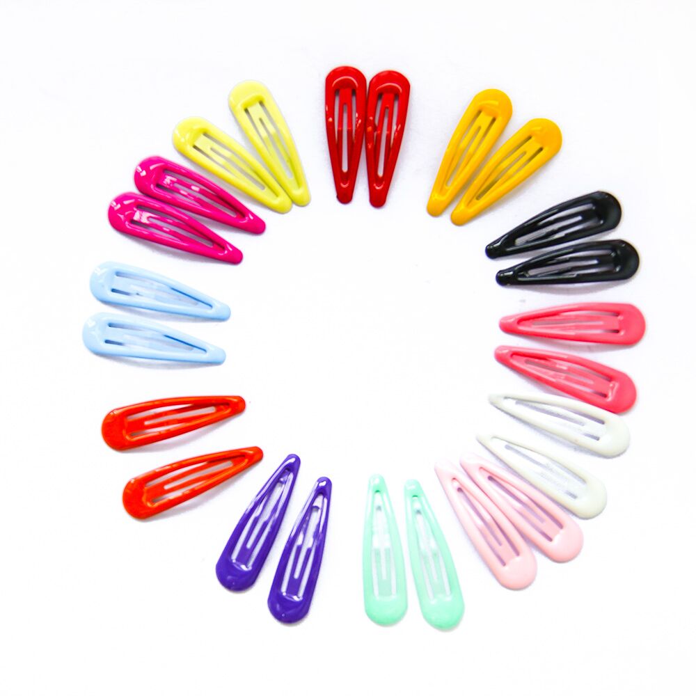 24pcs/Set Snap Hair Clip Baby Girl Pins Accessories Barrette BB Hair Pins for Kids Girls Barrettes Baby Hair Pin