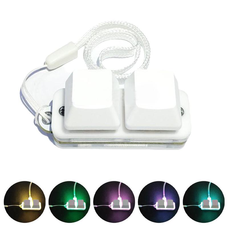 OSU 2 keys Macro Programming Keyboard RGB Mini Keyboard Red Gaming Switch Gaming Drawing Keypad Keyboard Custom L8S8: Default Title