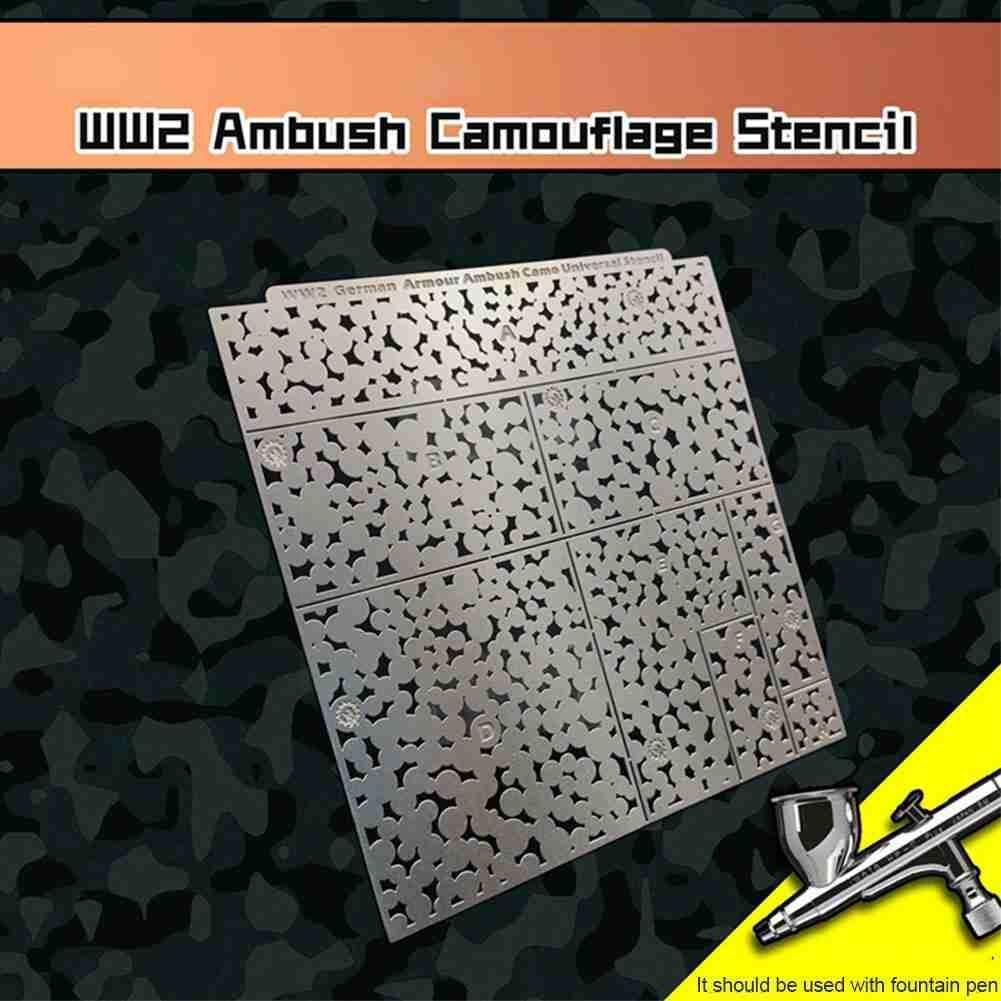 Hand-made Model Coloring To Cover Light And Shadow Plate Camouflage Leaking Accessories DIY Model