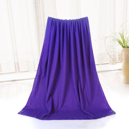 Essiccazione asciugamani Serie di Pulizia Asciugamani Da Bagno di Grandi Dimensioni Palestre di Grandi Dimensioni Asciugamano In Microfibra: Purple