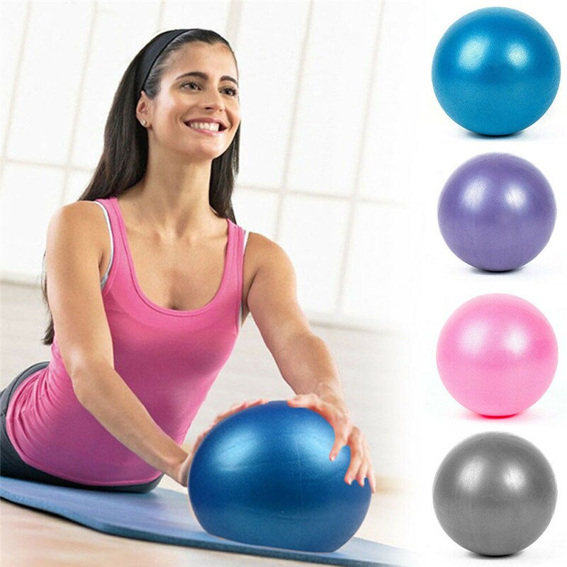 Antitryk eksplosionssikker 25 cm diameter yoga øvelse gymnastik pilates yoga balance bold gym hjemme træning yoga bold