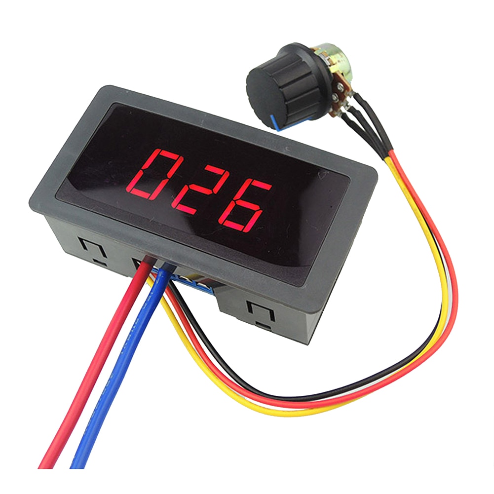 Dc Motor Speed Control Pwm Controller 6V-30V 5A 13Khz Digitale Display