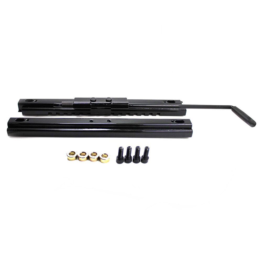 MODAUTO EUROPA S.L. Accesorios Coche. Guias Correderas para Bases de Asiento Ríeles y Carrileras Adaptable con Palanca Modelo G469A Longitud 32cm Ancho 3.5cm