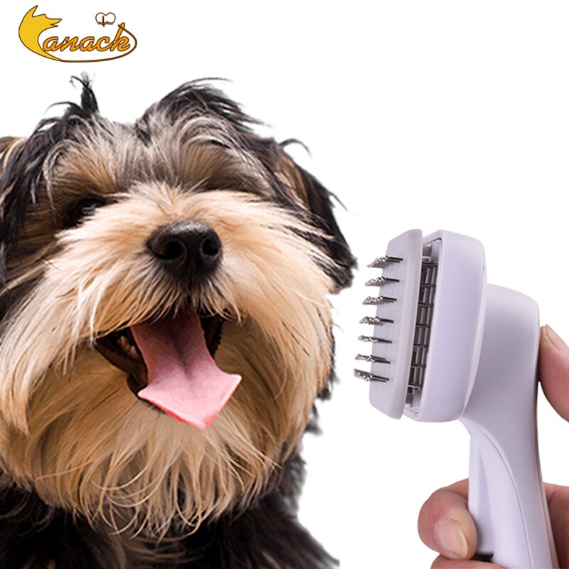 Removal Kam Hair Brush Remover Haar Grooming Huisdier Kam Hond Kammen Voor Honden Automatische Haar