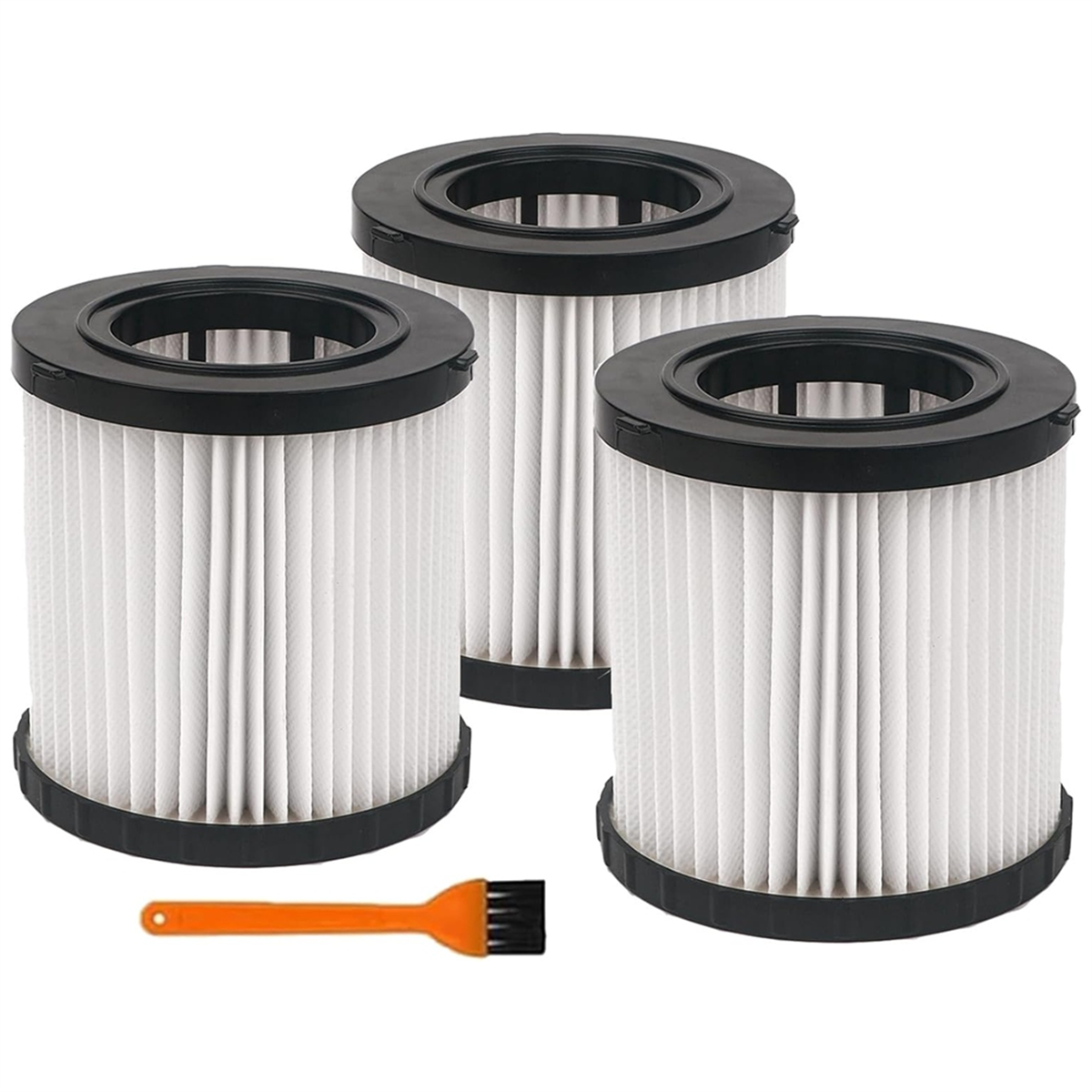3 uds DCV5801H filtro Hepa de vacío para DeWalt Shop Vac DCV580 DCV581H DCV5801H filtros de cartucho de vacío húmedo/seco