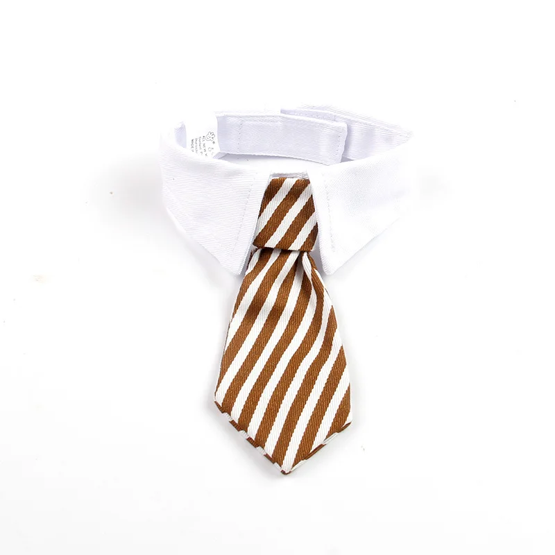 Noeud de smoking officiel pour animal de compagnie, collier noir et rouge pour chien et chat, accessoires pour animaux de compagnie, mariage, , de fête: S / YELLOW