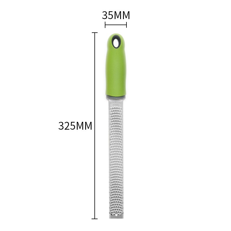 Citrus Citroen Zester Kaas Rasp Rvs Molen Kaas Rasp Gereedschap Chocolade Citroen Zester Fruit Dunschiller Keuken Gadgets: Donker Kaki