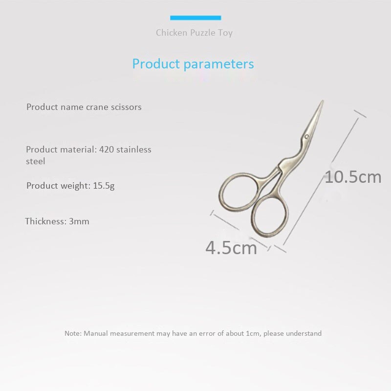 Stainless Steel Mini Portable Curved Mustache Nose Ear Hair Remover Scissor Trimmer Safety Tips