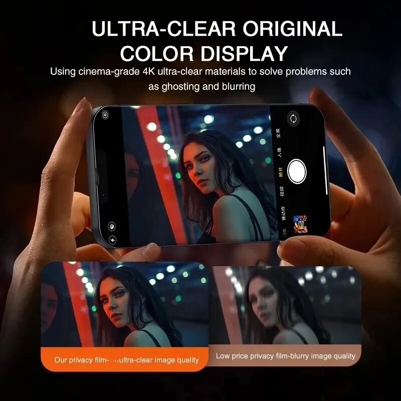 3 uds protectores de pantalla de privacidad para IPhone 11 12 13 14 15 16 Pro Max vidrio templado antiespía para iPhone 14 15 16 Plus película de vidrio