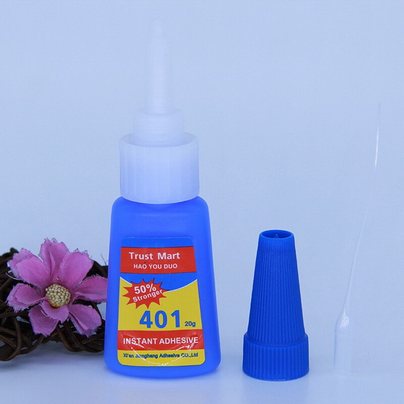 401 Rapid Fix Instant Fast Adhesive 20g Bottle Stronger Super Glue Multi-Purpose Handmade jewelry stone quick dry universal glue