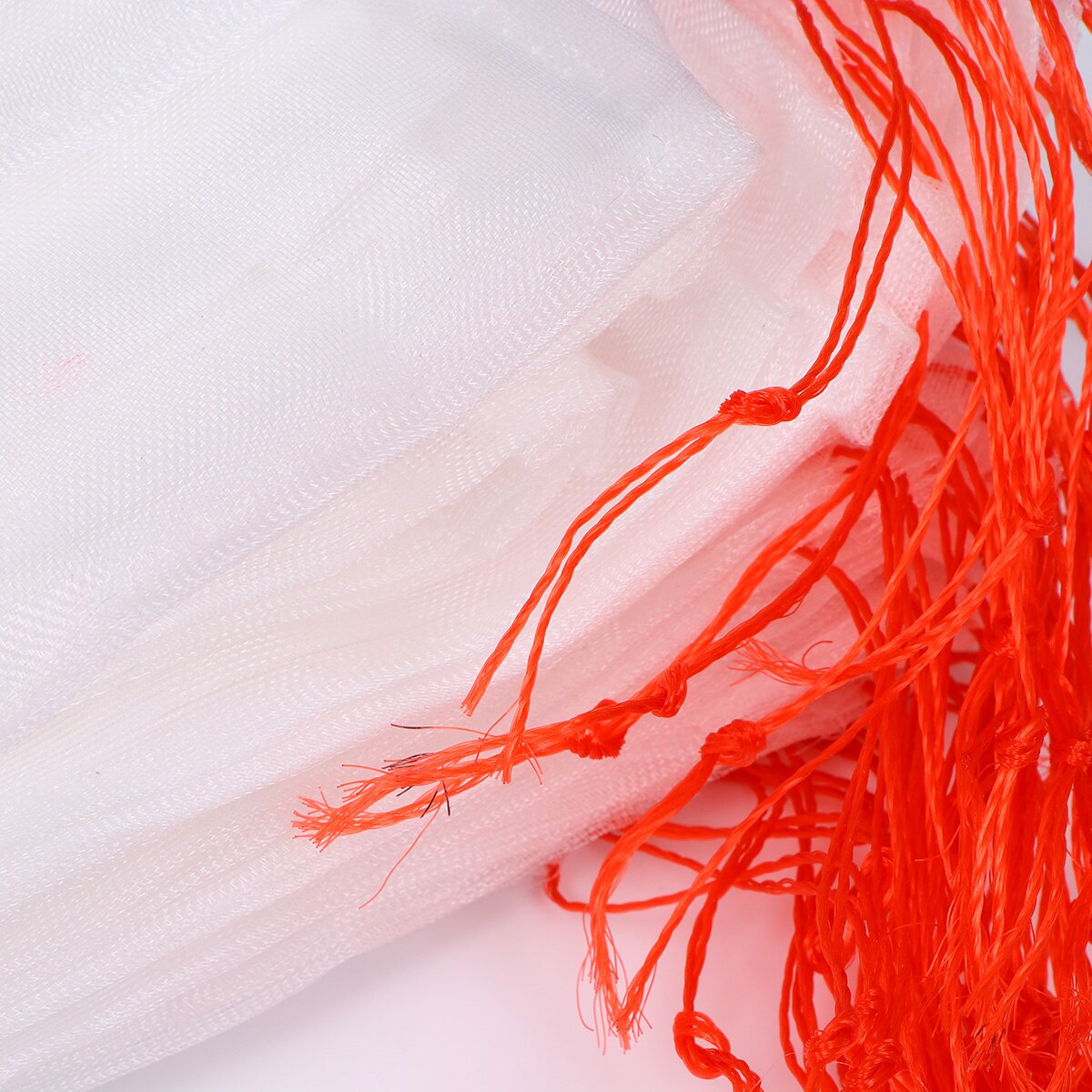 100pcs Nylon Seeds Soaking Germination Fruit Mesh Bags Drawstring Reusable Protection Bag Insect-Proof Net Mesh Bags