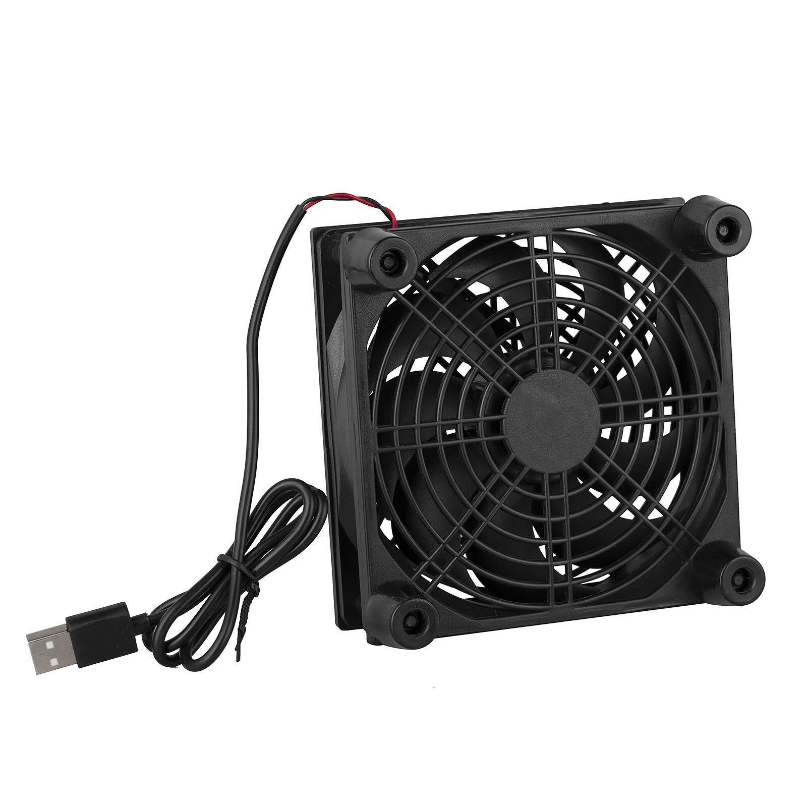 Externe 5V DC USB Koelventilator voor Router/TV BOX/Modem/Projector Dia.120mm cooler fan Hoge snelheid utra stille Energiebesparende