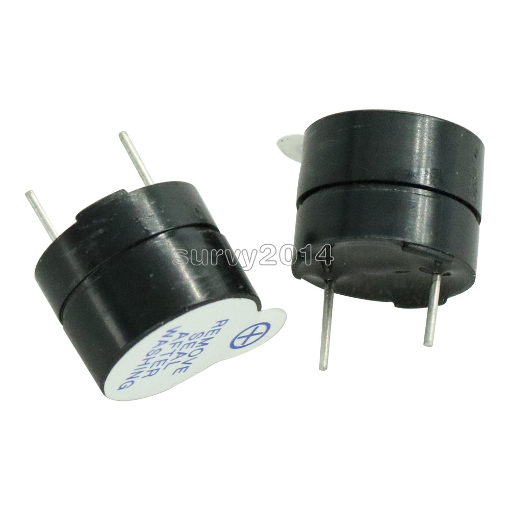 5PCS 5V Active Alarm Buzzer Beeper 9*5.5mm 5 V Mini Active Piezo Buzzer Fit For arduino Diy Electronic buzzers 0905