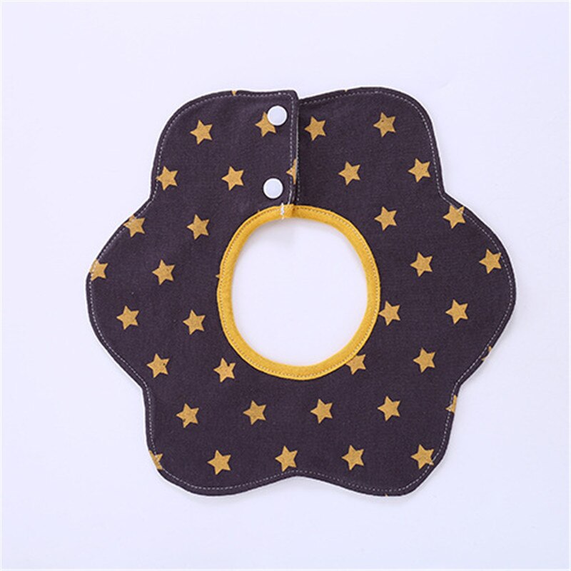 Cotton Baby Boys And Girls Feeding Burp Cloths 360 degrees Rotating Baby Bibs Towel Cute Bandanas Scarf Children Cravat Stuff: 10