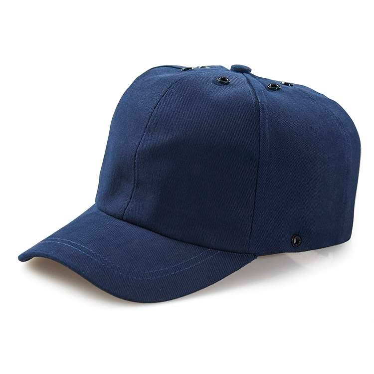 AC8024 Head Protection Work Safety Hat Breathable Security Anti-impact Lightweight Helmets Cap: Dark Blue