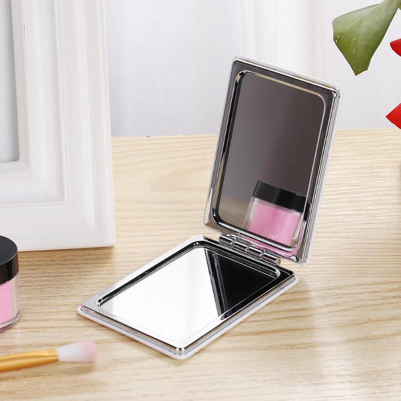 Espelho de maquiagem de viagem conjunto mini espelho cosmético borboleta/coração diy pintura diamante em forma especial compõem espelhos