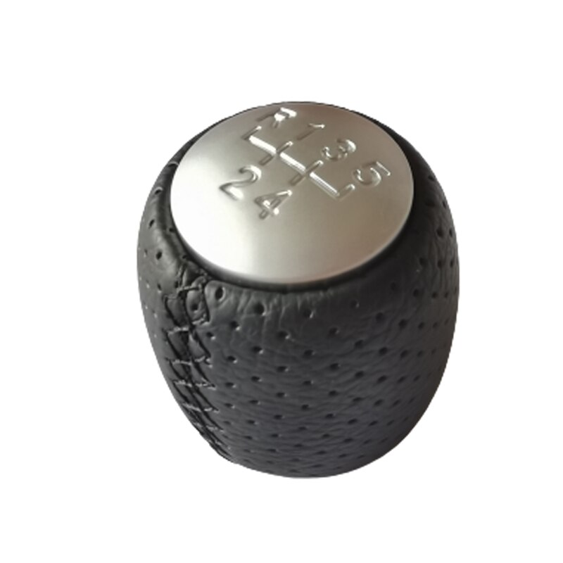 5 6 Speed Car Shift Knob Gear Knob For ALFA ROMEO 159 BRERA SPIDER 2005 2006 2007 OEM 55344557: 5speed silver
