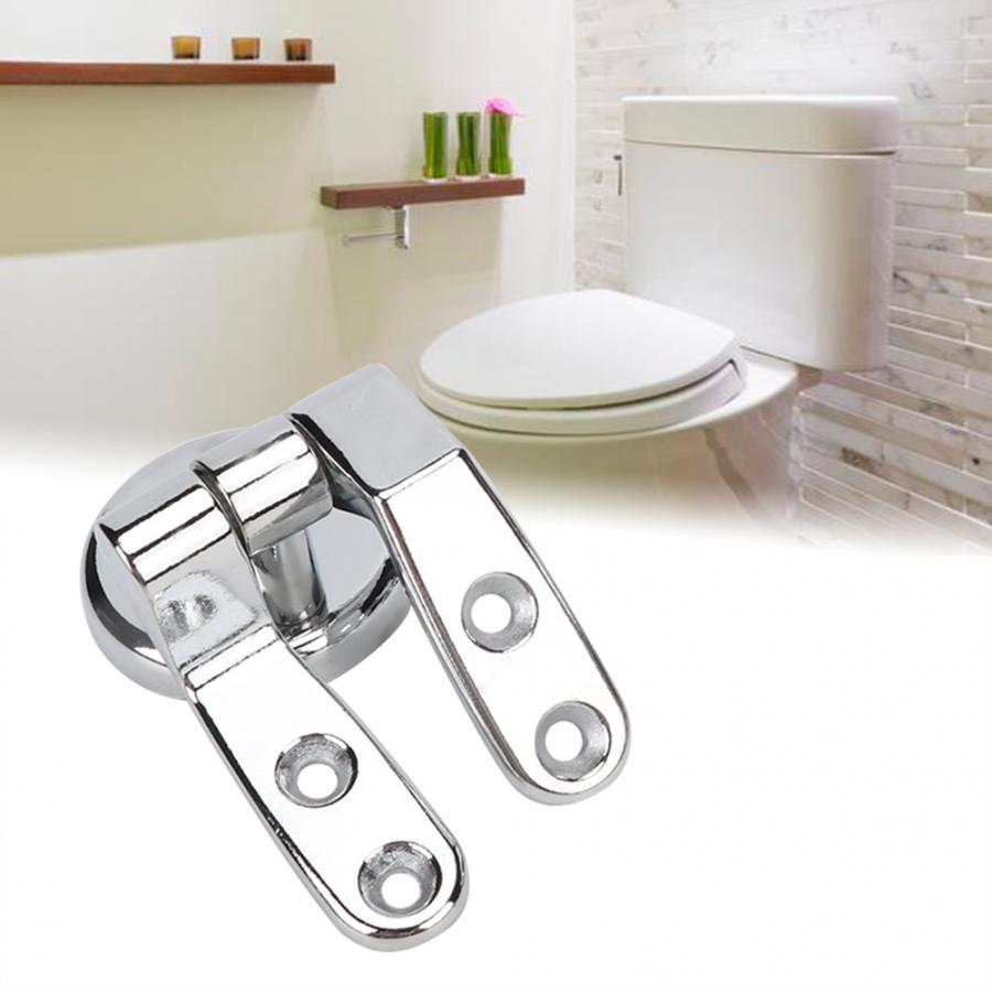 General Adjustable Replacement Toilet Lid Hinge Set Toilet Lid Fixings Zinc Alloy Bathroom WC Toilet Commode Cover Repair Kits