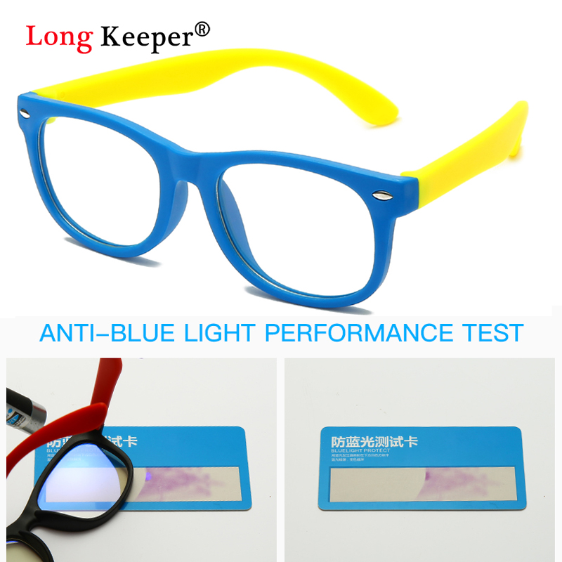 Niebieskie światło okulary dla dzieci dla chłopca dziewczyna dziecko oprawki optyczne przezroczyste okulary przeciwodblaskowe komputerowe okulary na receptę UV400