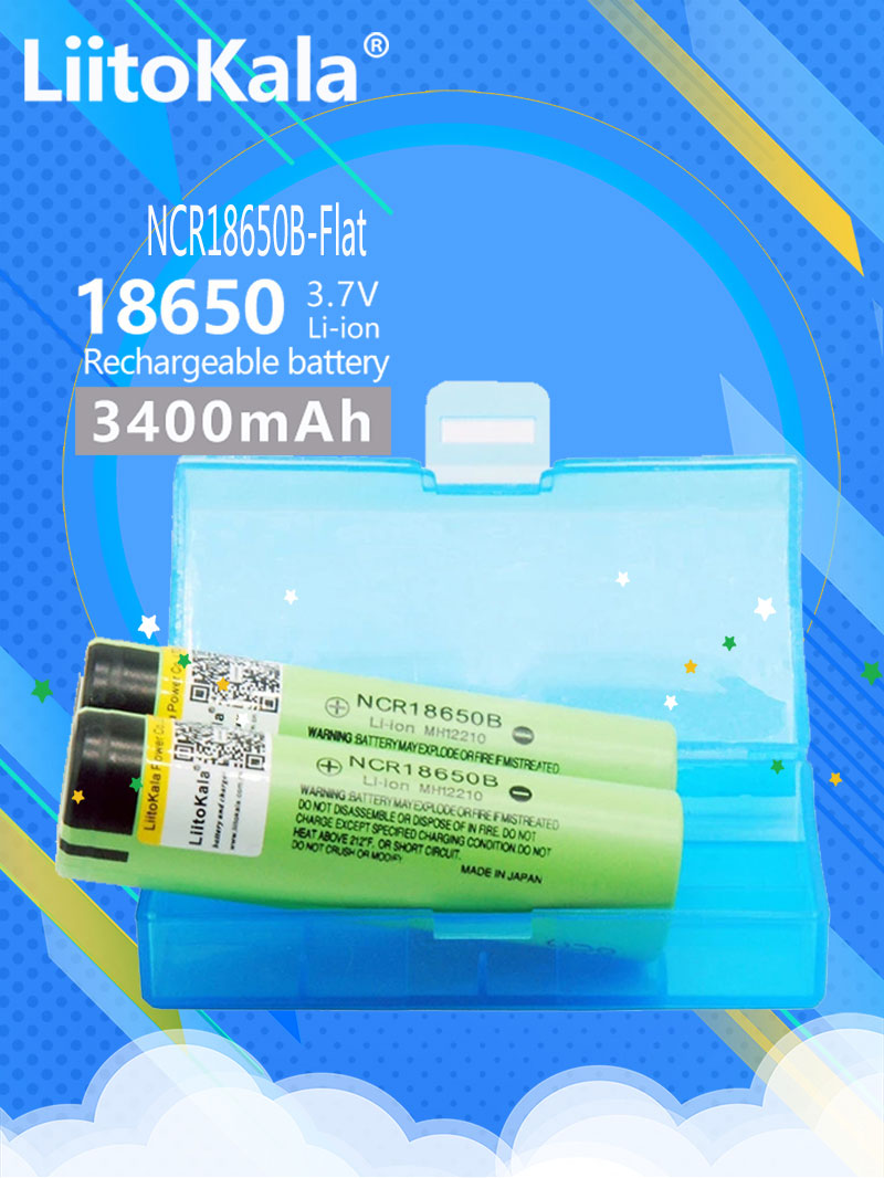 Heiße Neue Original NCR18650B 3,7 v 3400 mah 18650 Lithium-Akku Für Taschenlampe batterien