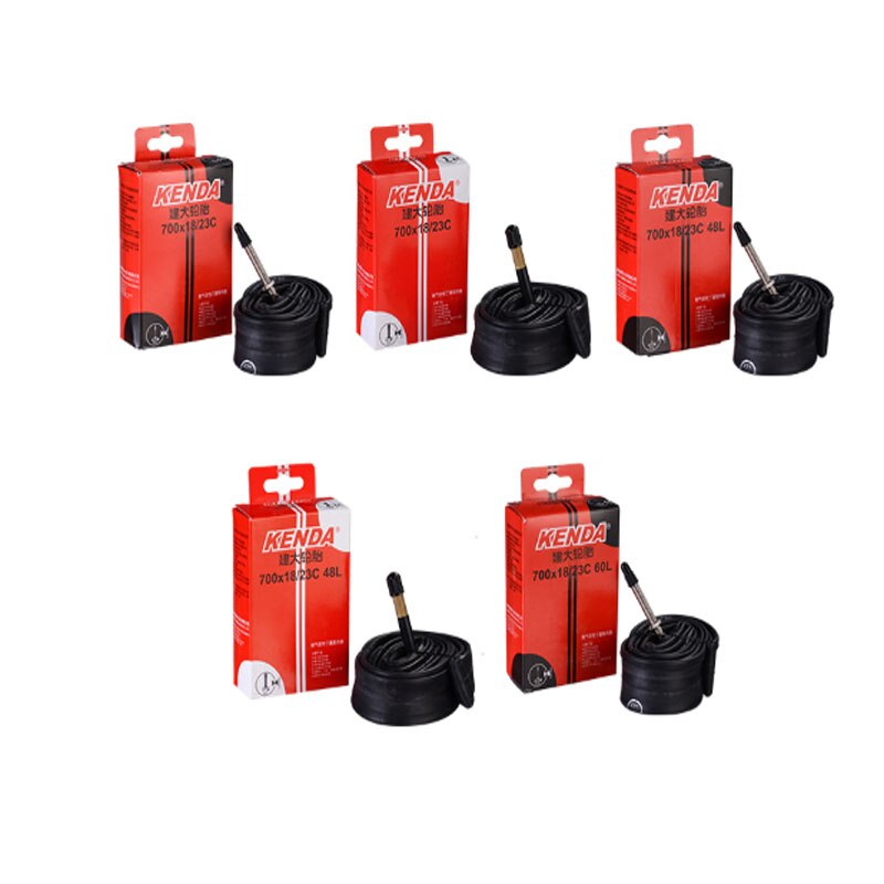 KENDA 700 × 18/23C 700 × 25/28C 700 × 35/43C 700 × 28/32C 32MM 35MM 48MM 60MM 80MMAV FV Route Vélo Chambre À Air