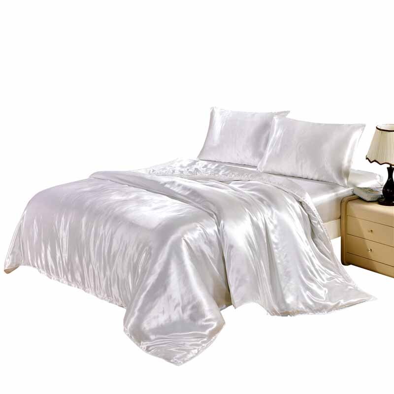 EHOMEBUY housse de couette fermeture éclair housse de couette couleur unie noir avancé 1 pièce maison hôtel lit doux qualifié confortable: 05 / US King