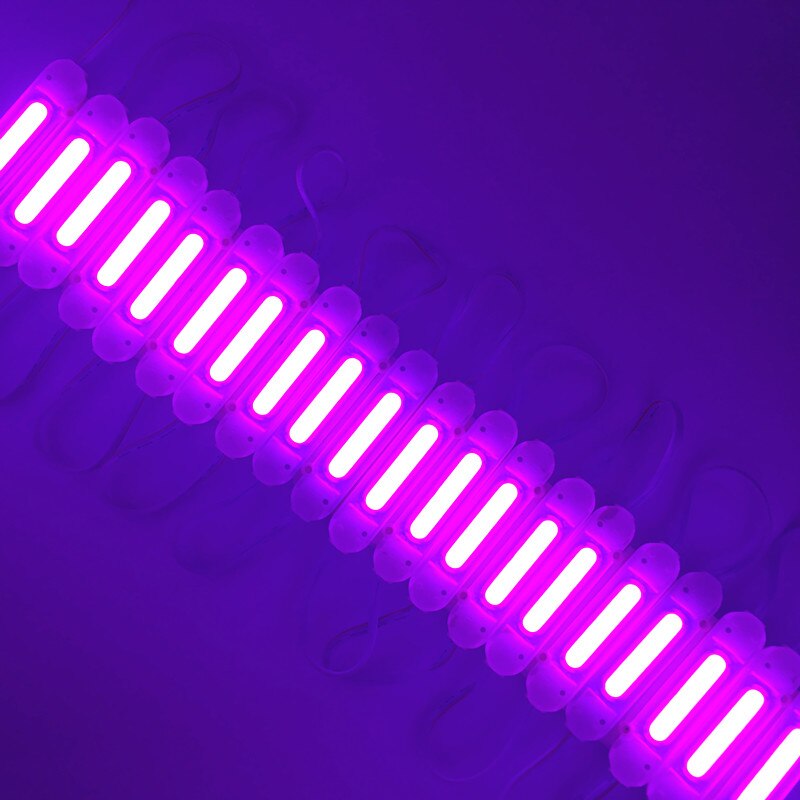 Led-moduulit valaistus vesitiivis 5730 3 lediä ruiskupuristus led-moduuli superkirkas valkoinen/lämpimänvalkoinen/punainen/vihreä 20 kpl 12v