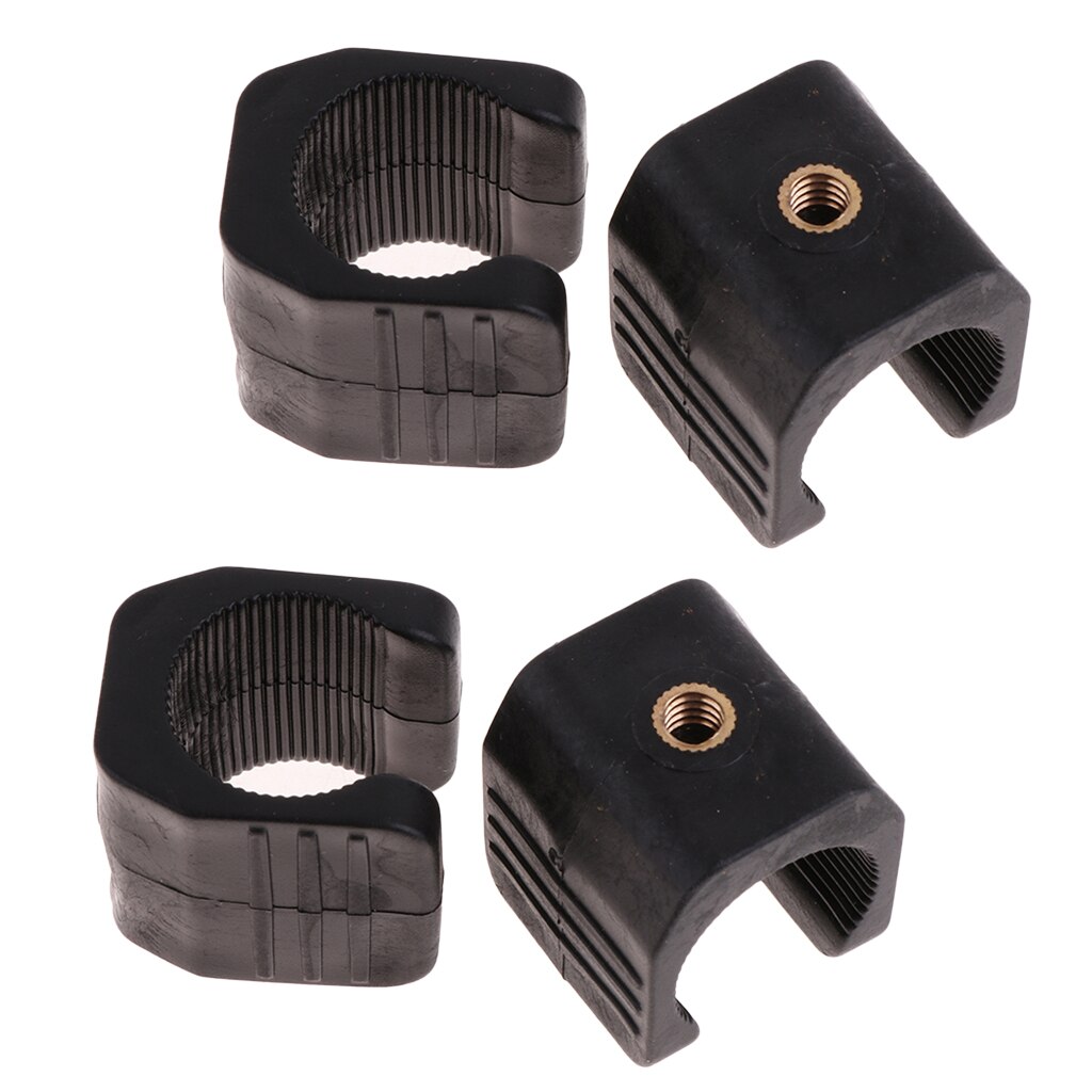 4 Stuks Fiets Mount Houder Zaklamp Houder U-vormige Light Lamp Torch Clip Voor Statief-Eenvoudig Te Monteren