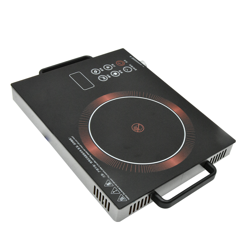 2200W Touch Control Waterproof Mini Electric Ceramic Stove Induction Cooker Microcrystalline Panel No Radiation Cooktop 220V