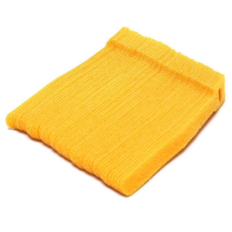 50 sztuk Organizer do kabli kolorowy drut nylonowy taśmy nawijacza przechowywanie kabel wielokrotnego użytku opaski na słuchawki przewód myszy zabezpieczenie kabla drutu: YELLOW