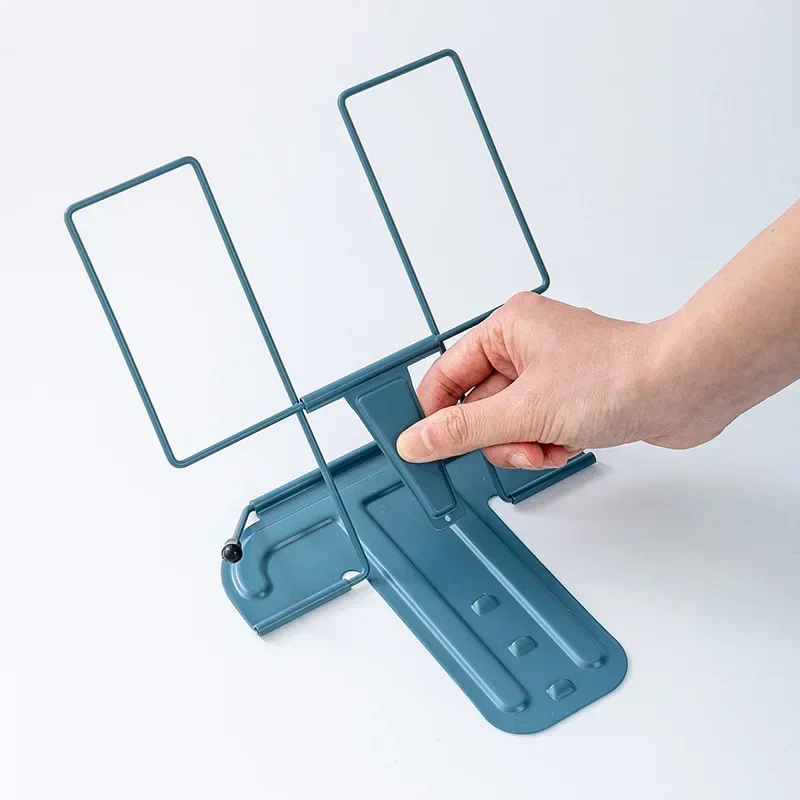 Support de livre Portable, repose-lecture réglable, support de livre de recettes, support de téléphone Portable pour livre de cuisine, support de tablette pour manuel