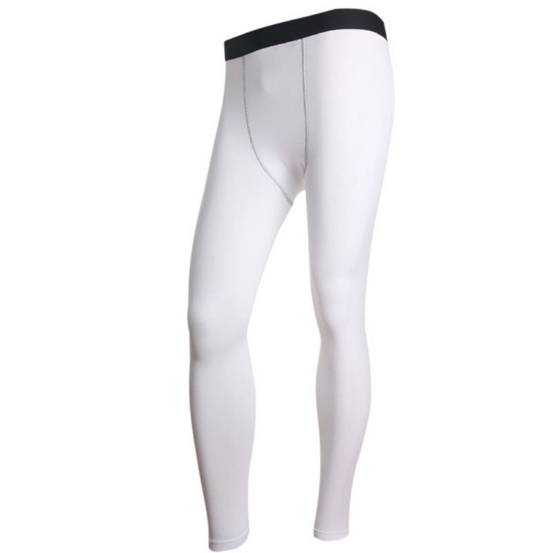 Caleçon long en peluche doux, épais et chaud pour homme, corsage moulant, pantalon thermique, vêtements de nuit: Blanc / Xl