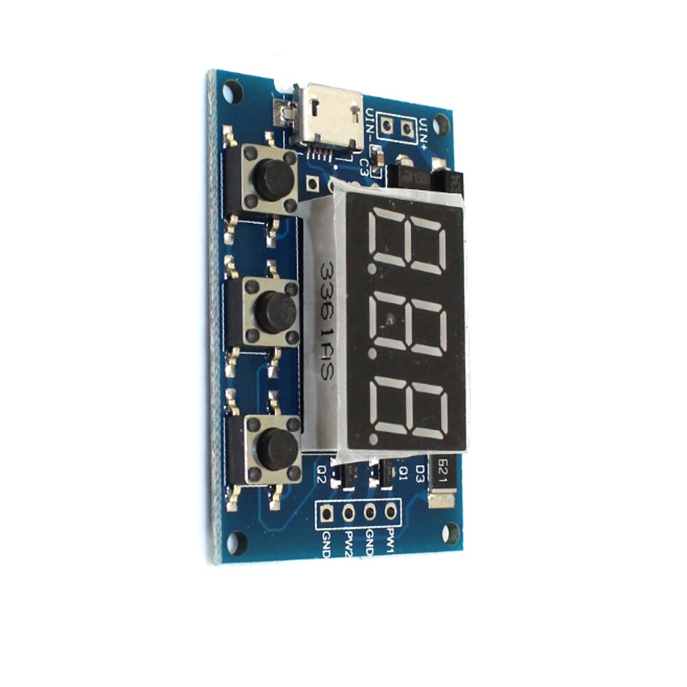Pwm Blokgolf Signaal Generator Verstelbare Signaal Digitale Display Diy Stuurinrichting Stappenmotor Controller Driver