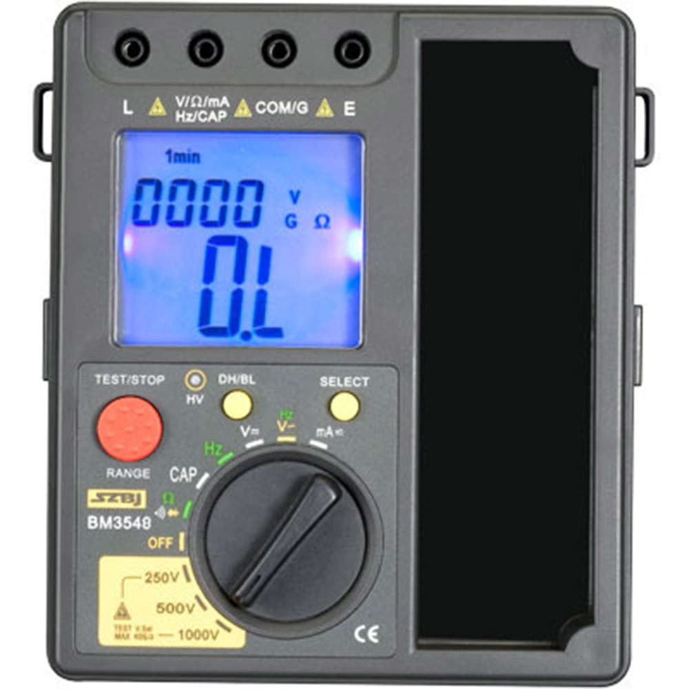 Weerstand Meter 2 In 1 BM3548 Digitale Isolatieweerstand Test Meter Digitale Multimeter Megger Test Meter