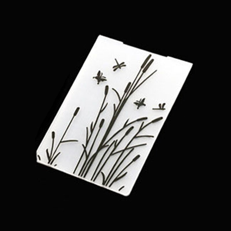 3D Embossing Map Transparant Embossing Plastic Platen Voor Diy Papier Snijden Sterft Scrapbooking 10.5x14.5cm: 7