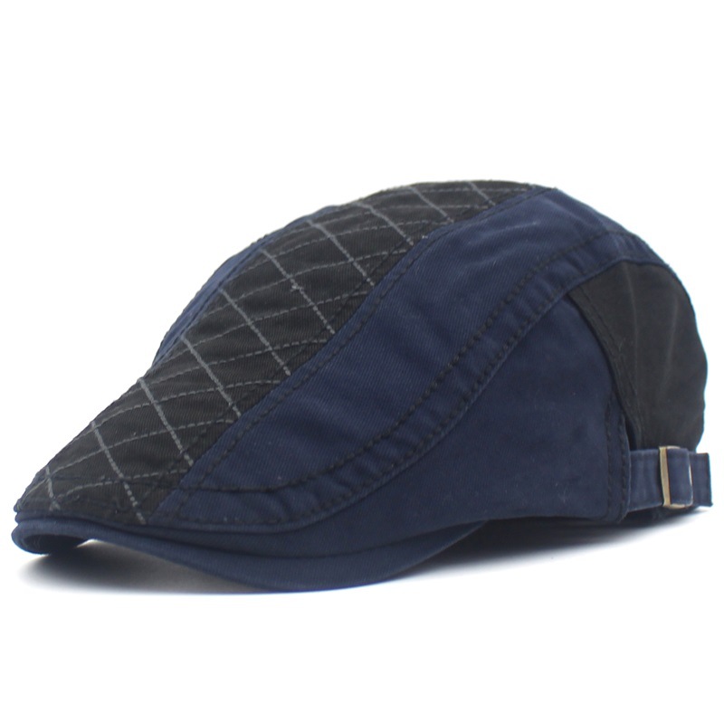 Mode Zomer Baretten Caps Voor Mannen Toevallige Piekte Caps Borduren Retro Baretten Hoeden Vader Hoed Pet Cap