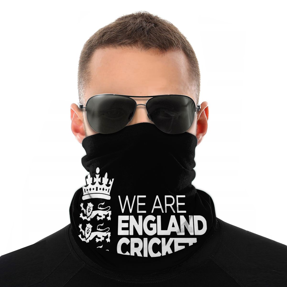 Mens Mens Cricket We Are inghilterra Cricket 2019 nero Mxxxl tinta unita Punk sciarpe stile occidentale Bandana: Default Title
