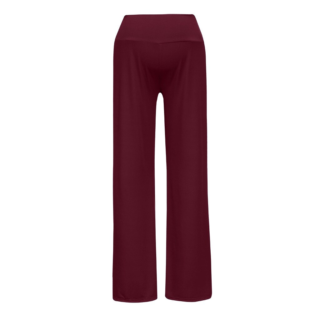 Maternity Woman High Waist Pants Trousers Pregnant Comfort Prop Belly Legging ropa embarazadas6.73gg: Wine / L