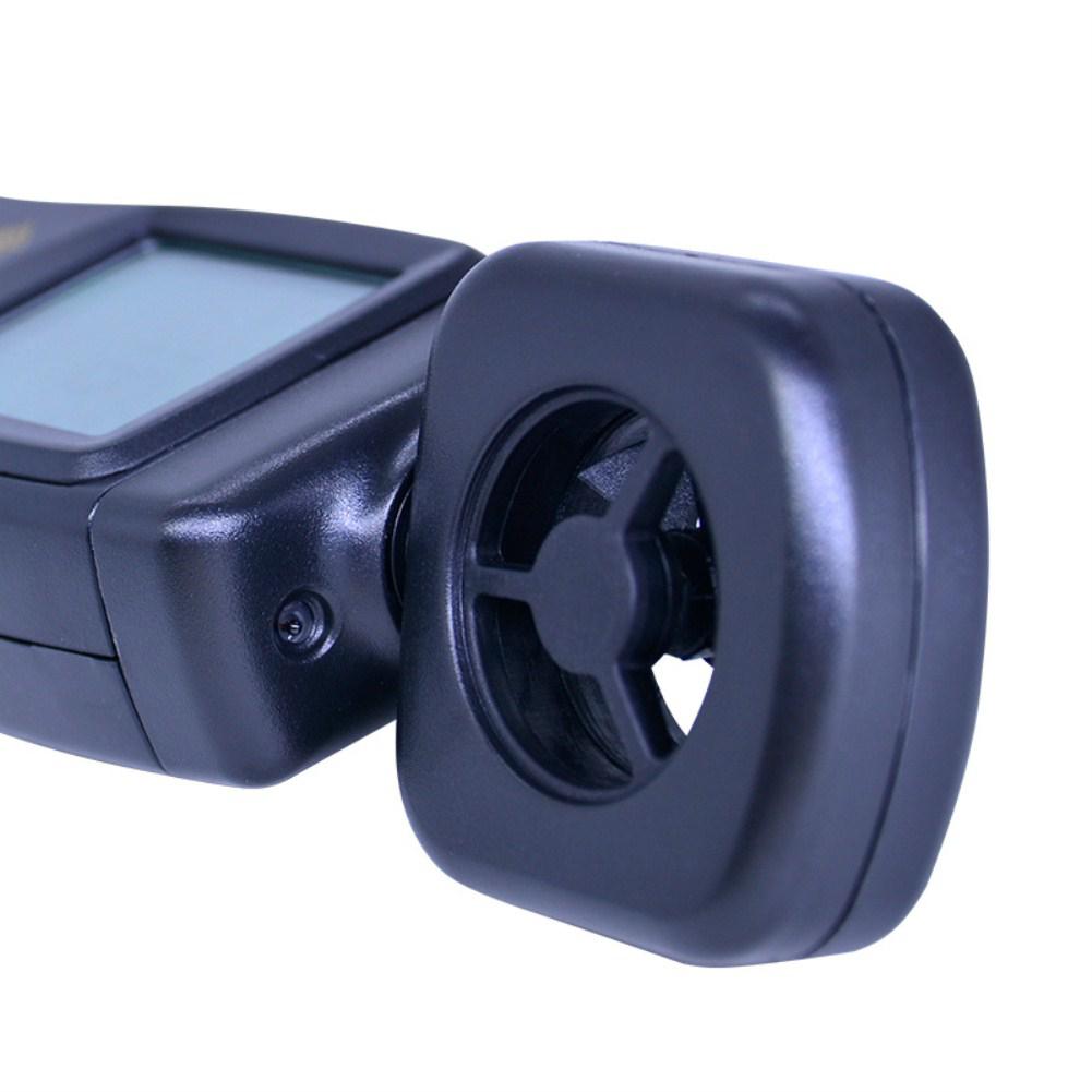 SOLLED Hand-held High-precision Wind Speed Meter LCD Anemometer Air Velocity Measurement with Backlight