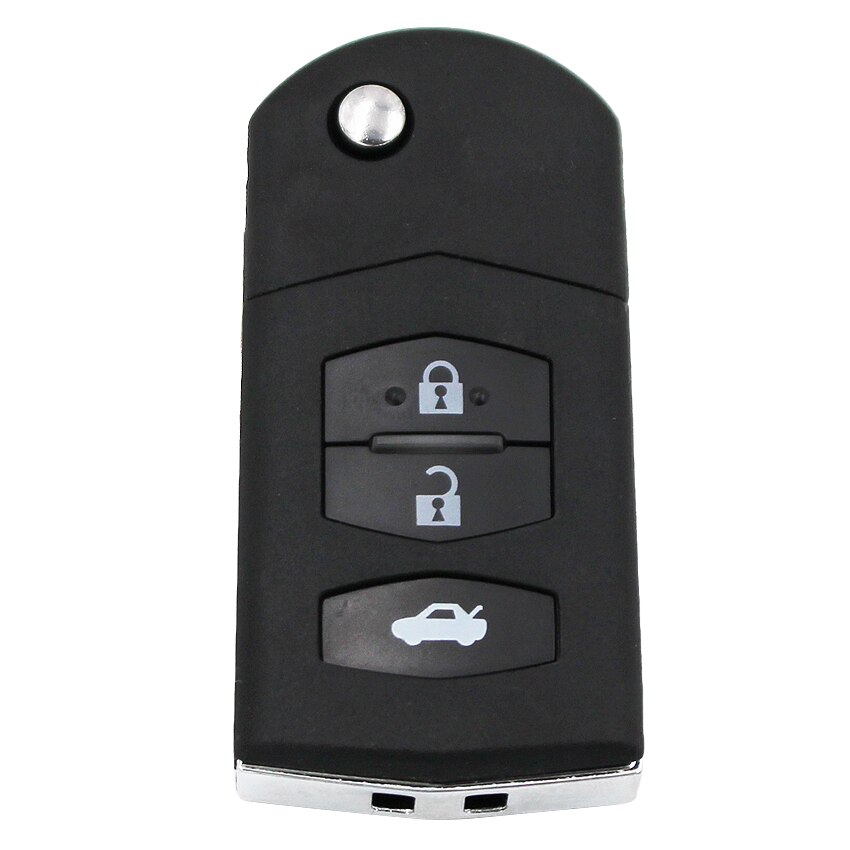 2/3/2+1/3+1/4 Button For Mazda Remote Flip Key Fob CASE/SHELL For Mazda 3 5 6 RX-8 CX-7 CX-9: 3 Button