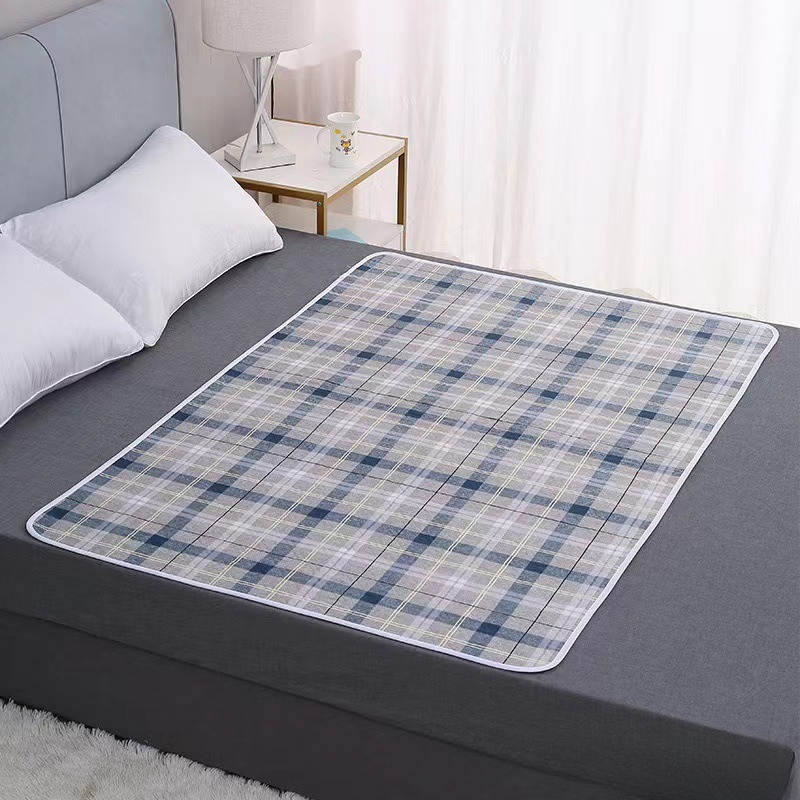 Tvättbara inkontinensskydd för äldre och husdjur - läckagesäkra sängmattor, perfekta för menstruation och hemmabruk: M / Rosa