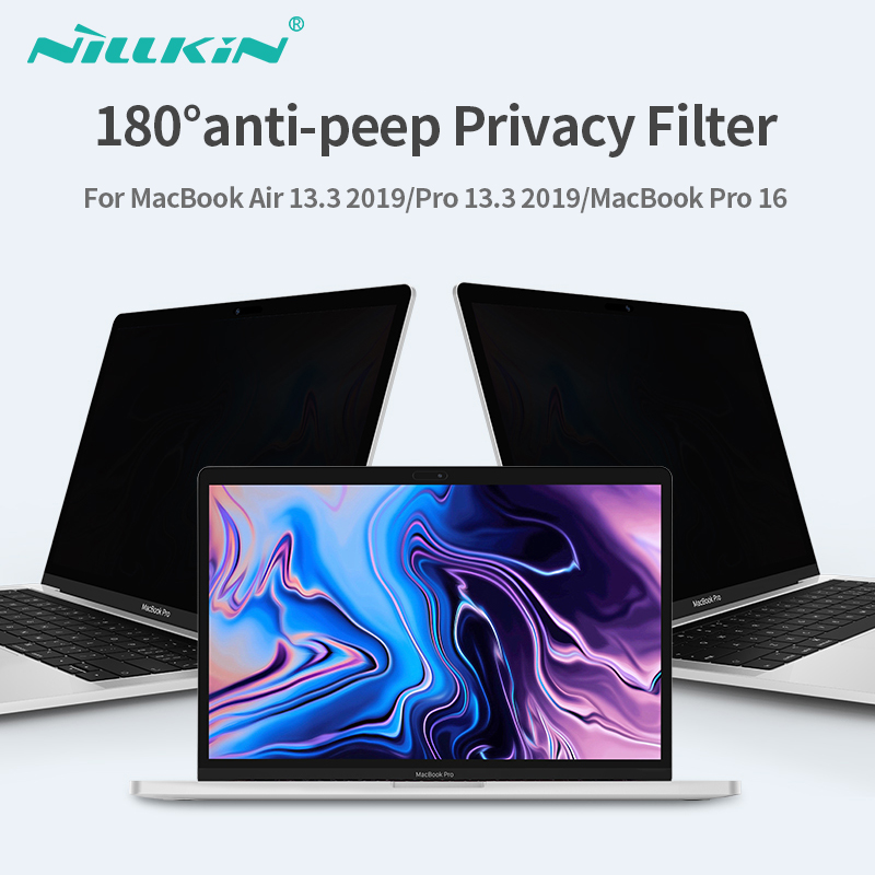 Nillkin Privacy Filter Voor Macbook Air 13.3 Inch Pro 13.3 180 ° Anti-Gluren Anti-Glare Magnetische screen Protector