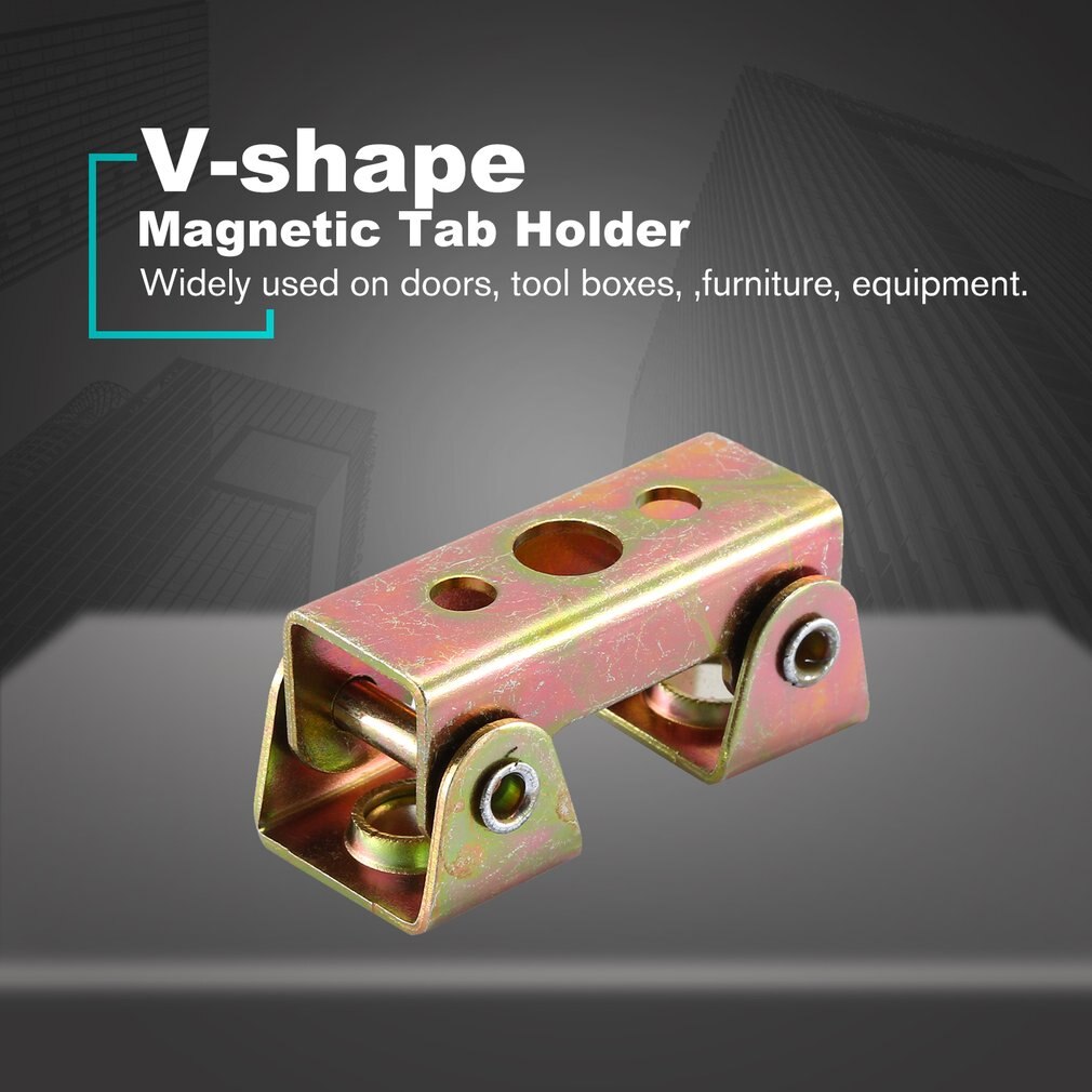 Magnetisk faneholder v-form magnetiske svejseklemmer holder seleholder justerbar magnetisk faneholder klip til tømrere