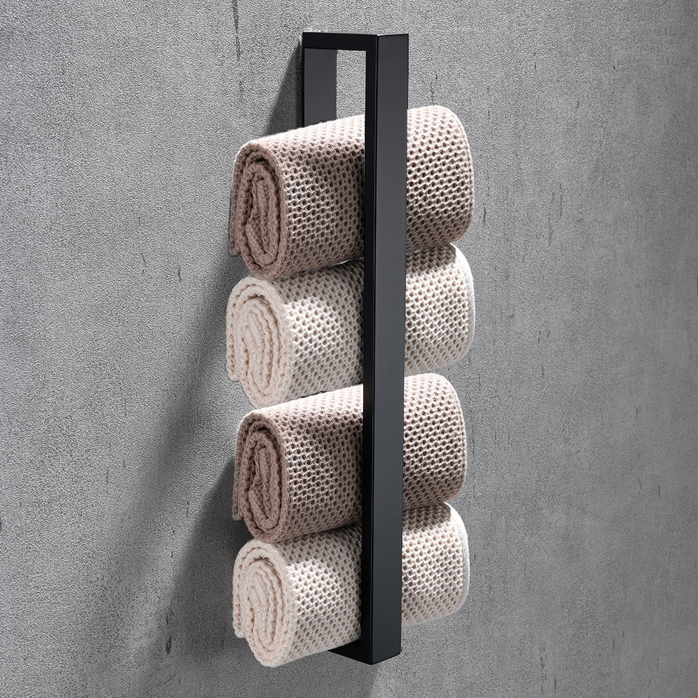 40cm Badezimmer Edelstahl Handtuch Gestell Waschlappen Waschlappen Halfter Selbst-Klebstoff Hause Küche Liefert