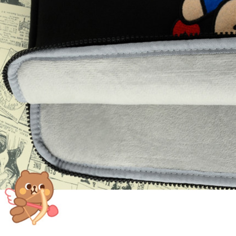 Cotton Bear torby do przechowywania laptopa na rękaw 11/13 cala dla Macbook Air Pro 13 15 torebka na komputer teczka torba na notebooka